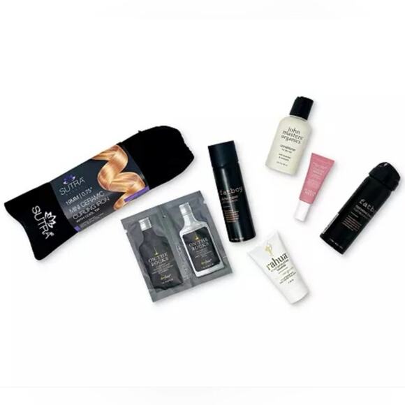 BEST OF HAIR 7 PC GIFT SET INCLUDES SHAMPOO, CONDITIONER, HAIRSPRAY, & MINI IRON - Picture 4 of 4